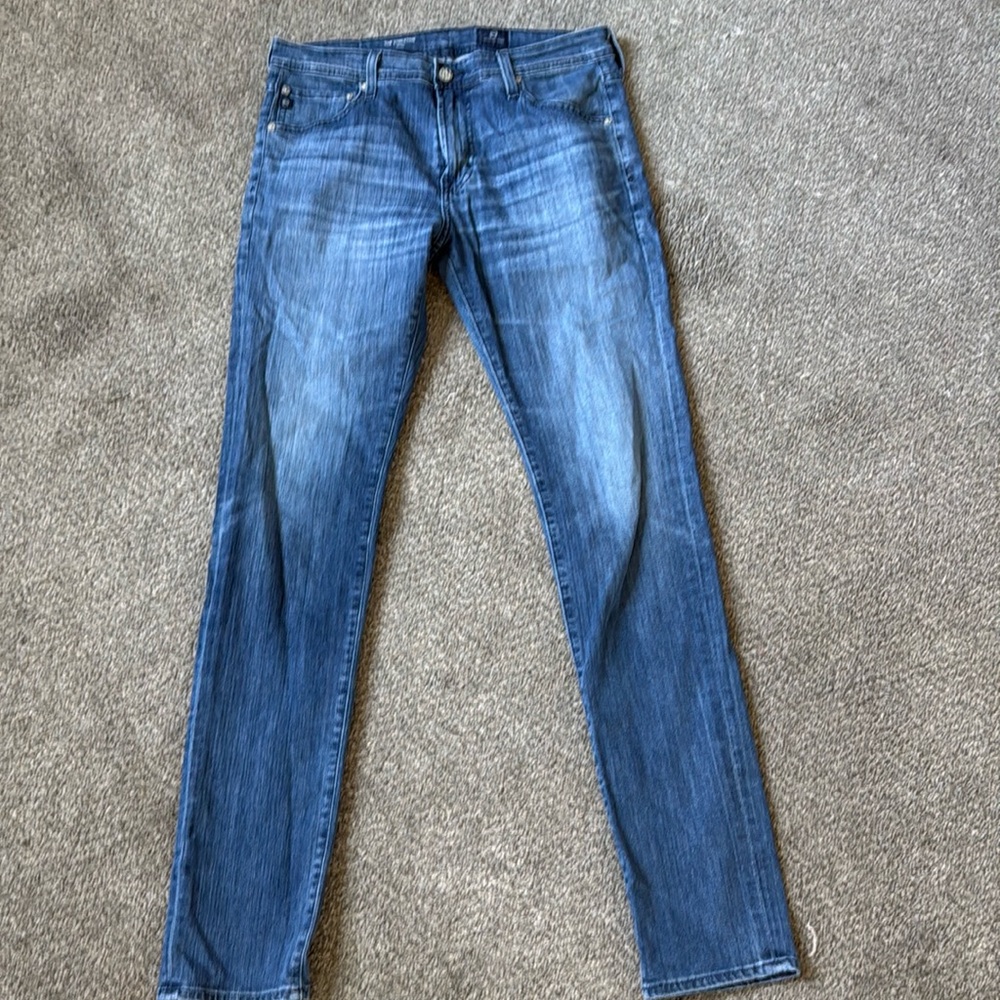 Men’s AG Adriano Goldschmied 33R The Stockton Skinny Denim Jeans